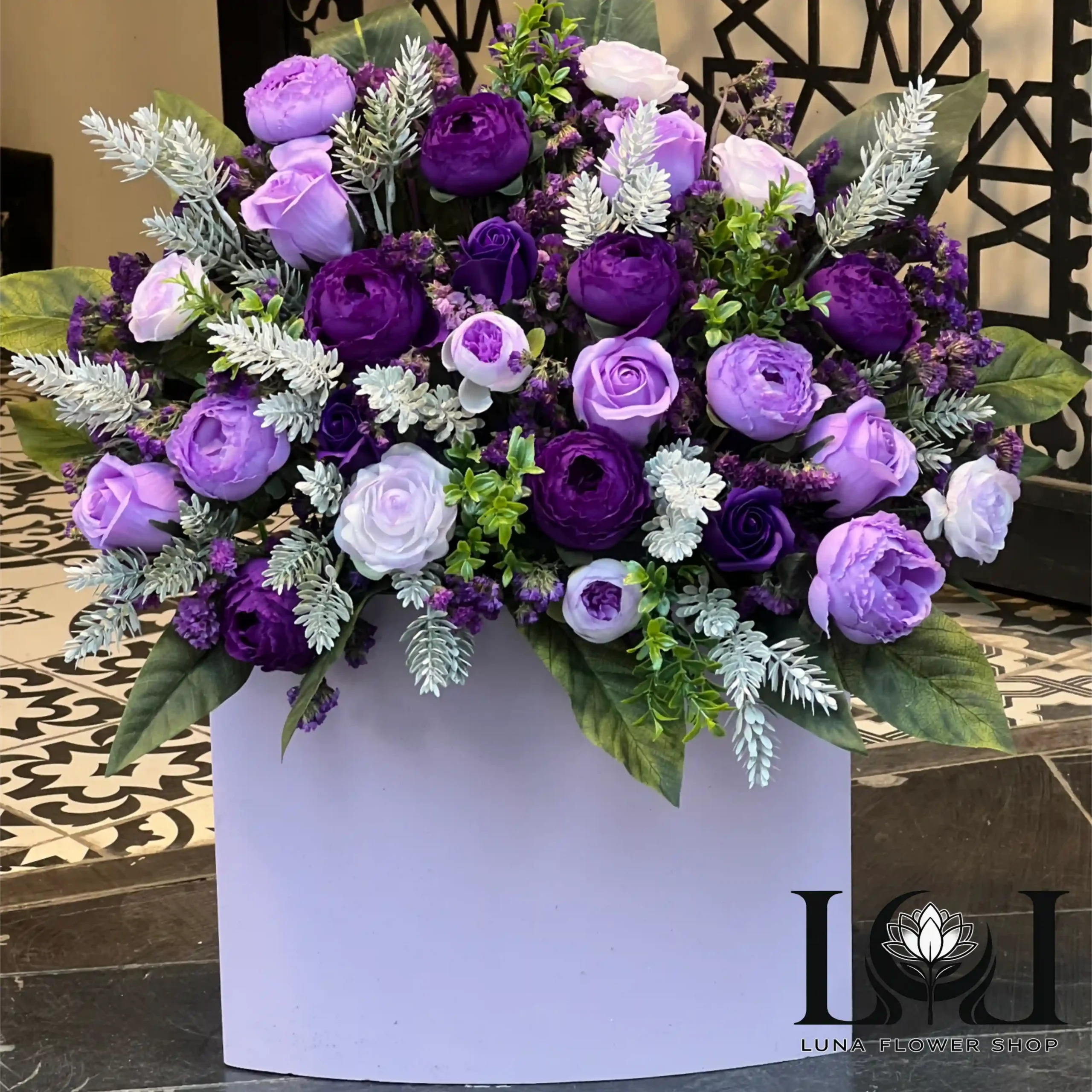 باکس گل مصنوعی AL106