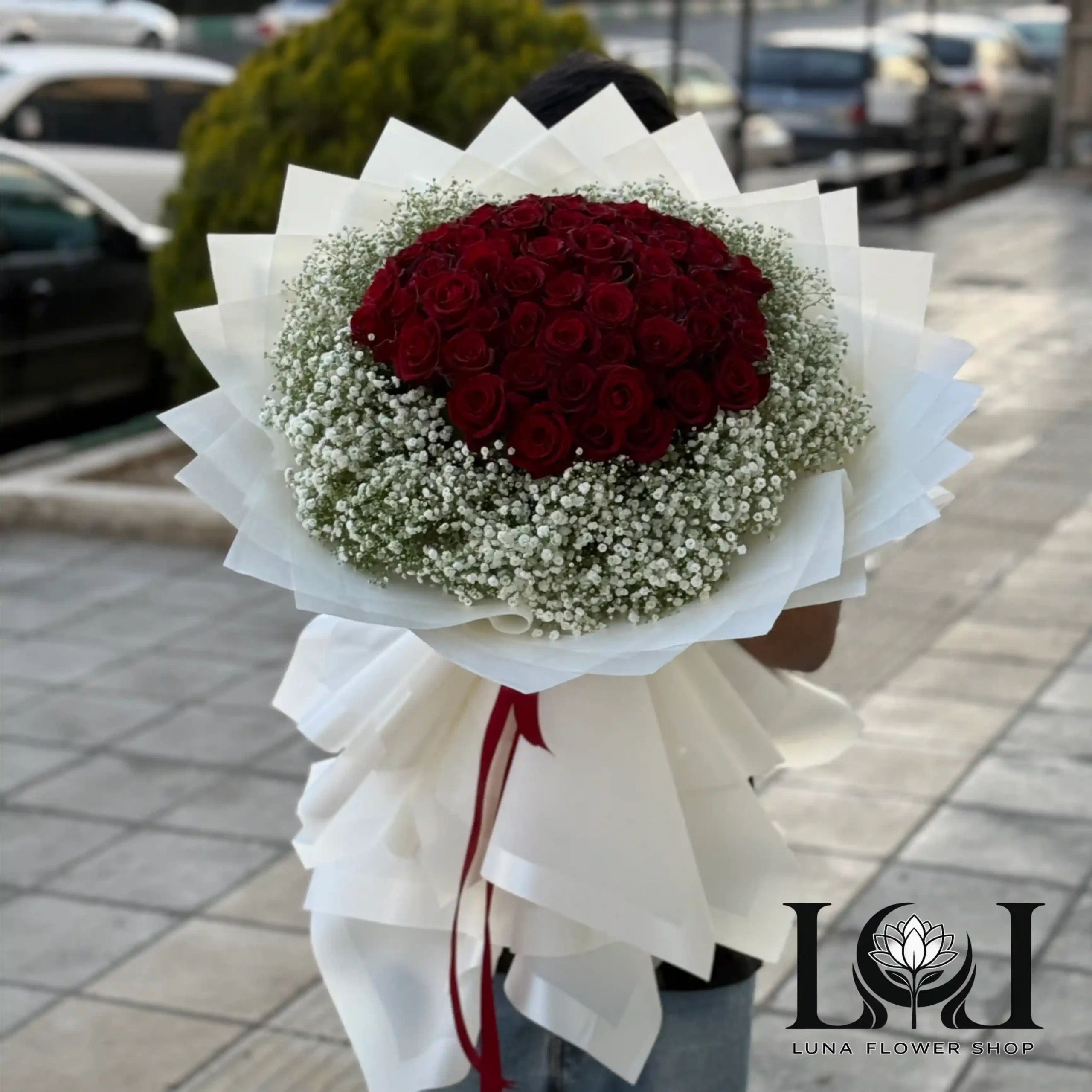 دسته گل رز DL107