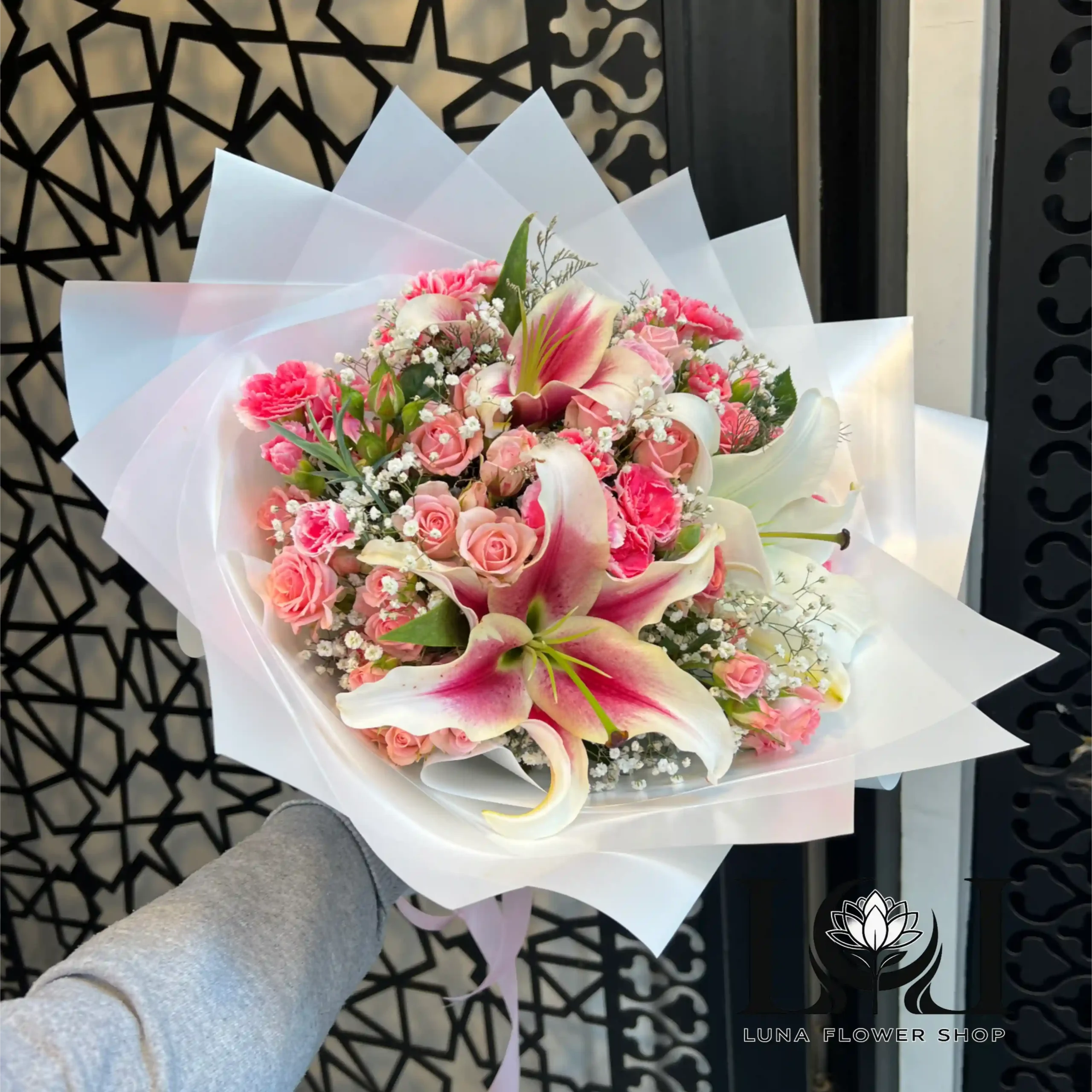 دسته گل لیلیوم DL110