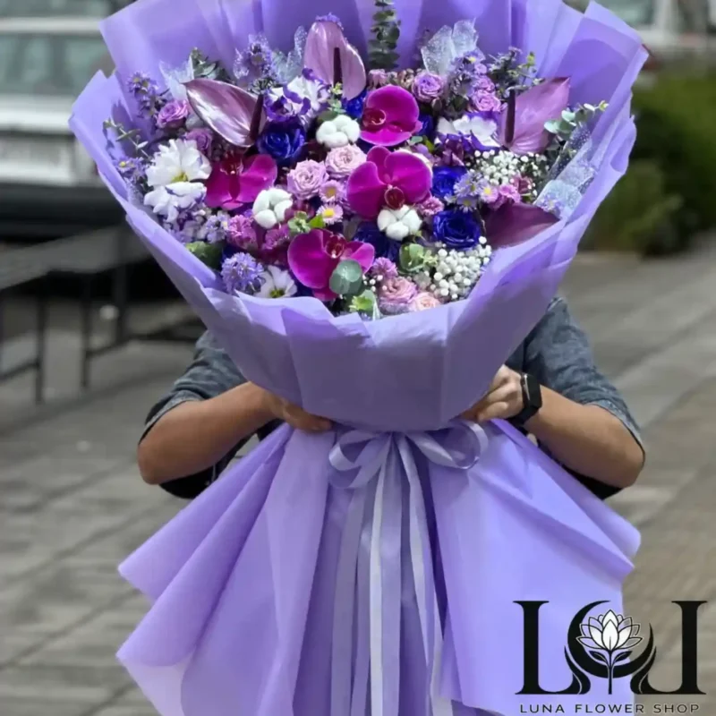 تصویر دسته گل لونا فلاور کرج